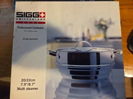 SIGG CASA Multi-Gareinsatz 20/22cm Edelstahl – NEU