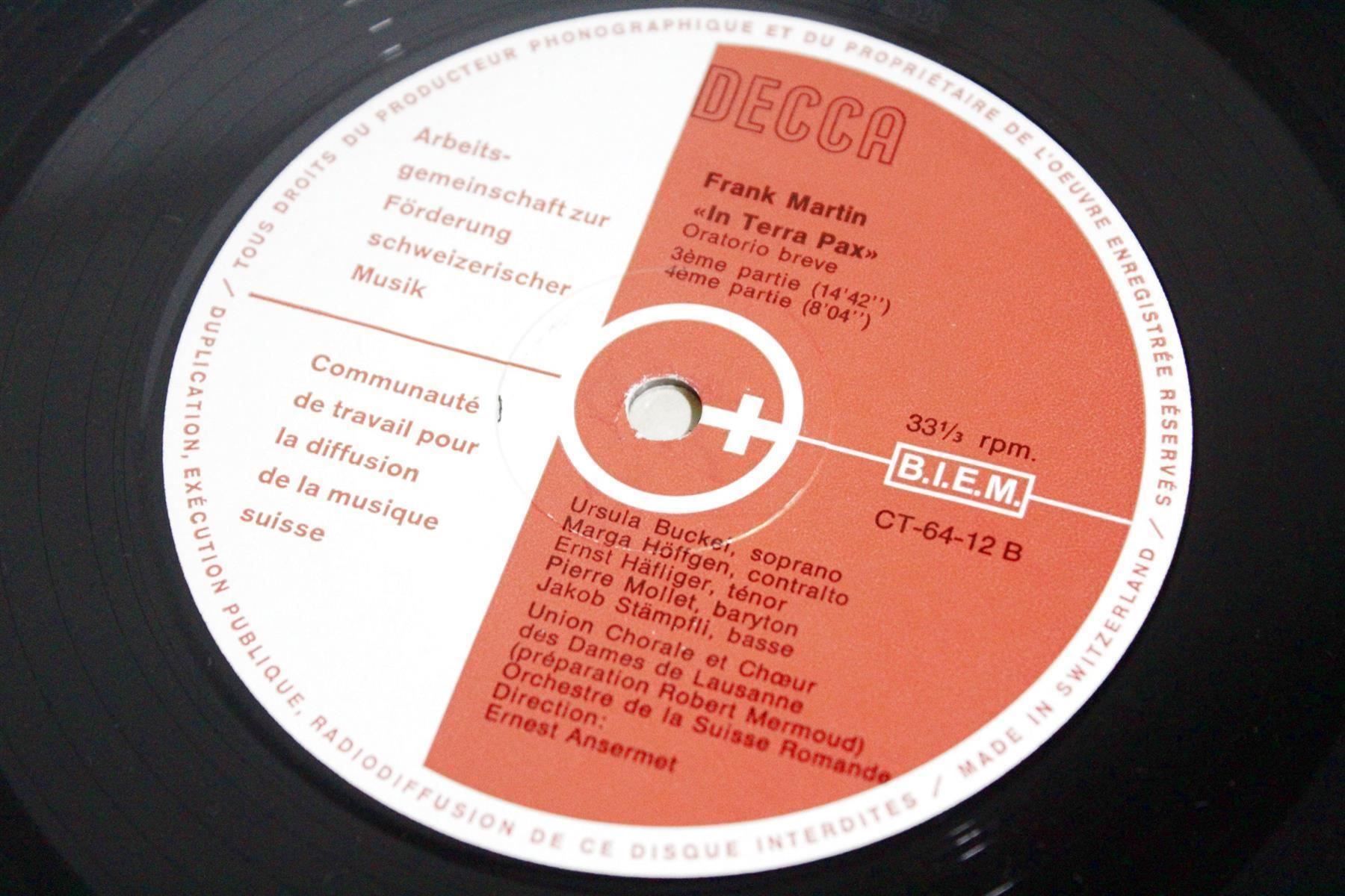 Fumetti: FRANK MARTIN: In Terra Pax – Usato da Bern venduto da vinyl-heaven 7
