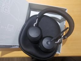 Jabra Evolve2 65 MS Kabellos, USB-A, Microsoft Teams