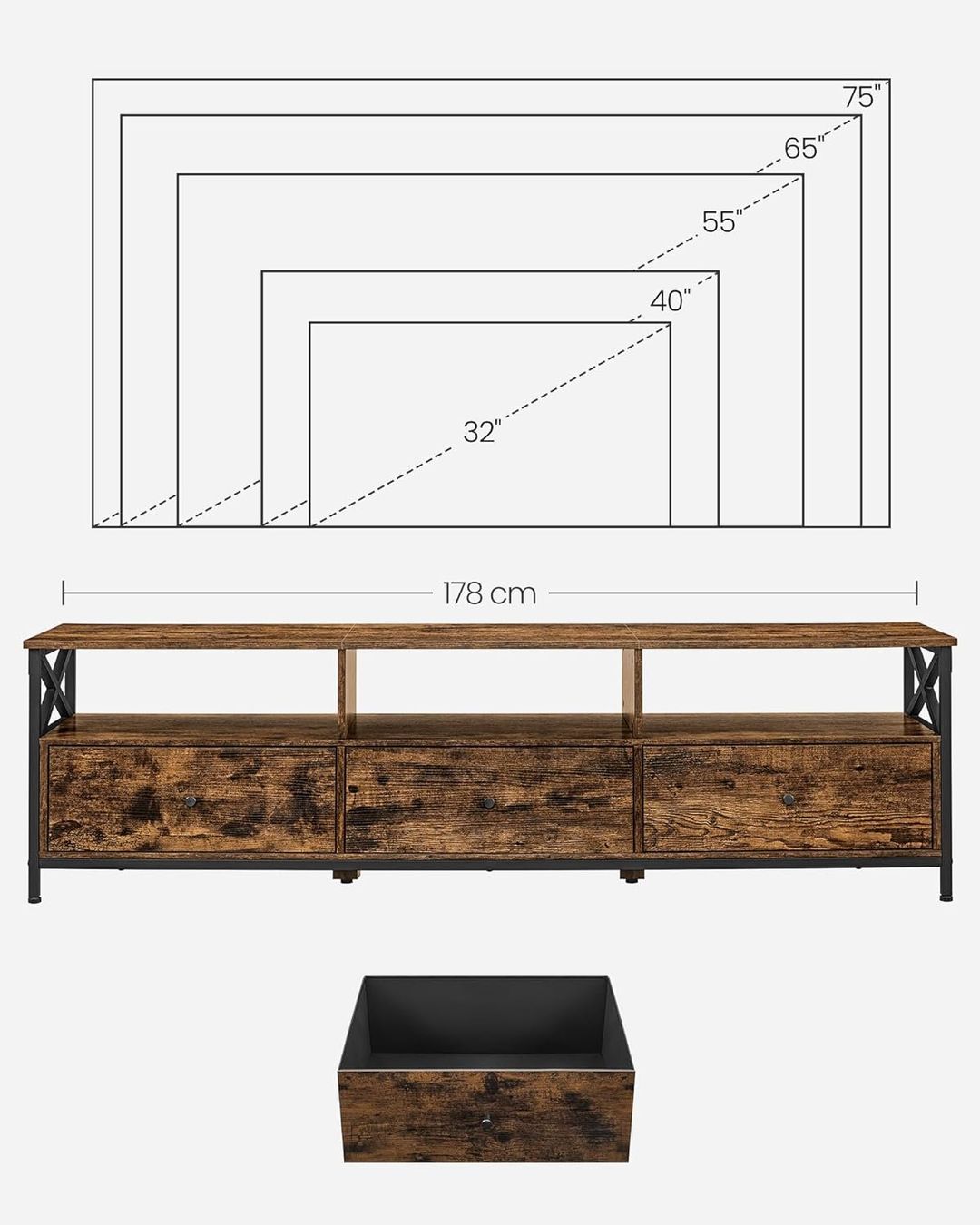 TV Möbel: Sideboard, TV-Schrank – Neu (gemäss Beschreibung) aus Sins von Taschending 5