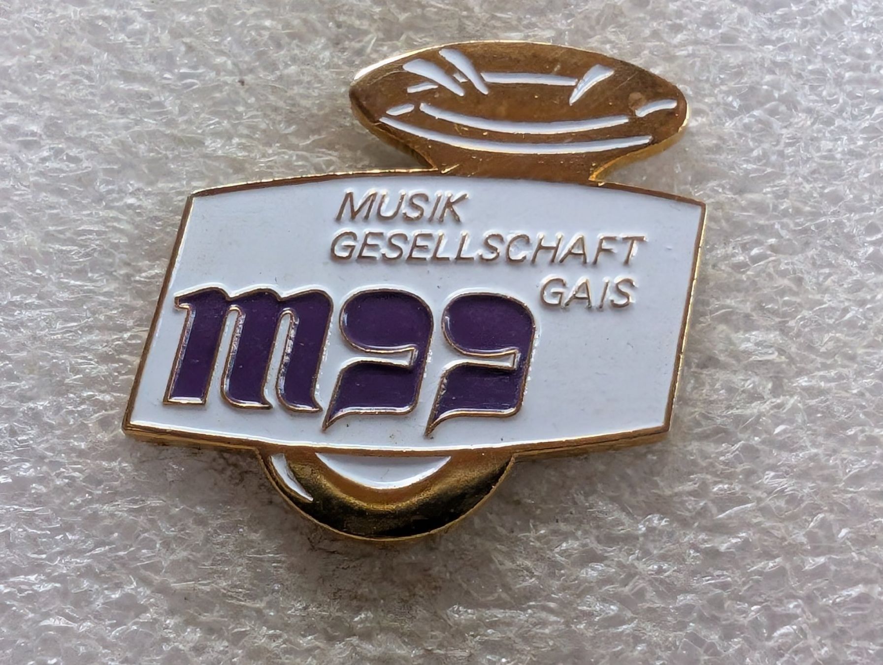 Plaketten & Abzeichen: Ansteckpin 218: MG Gais – Gebraucht aus Oppligen von Pin-Fall-Shop