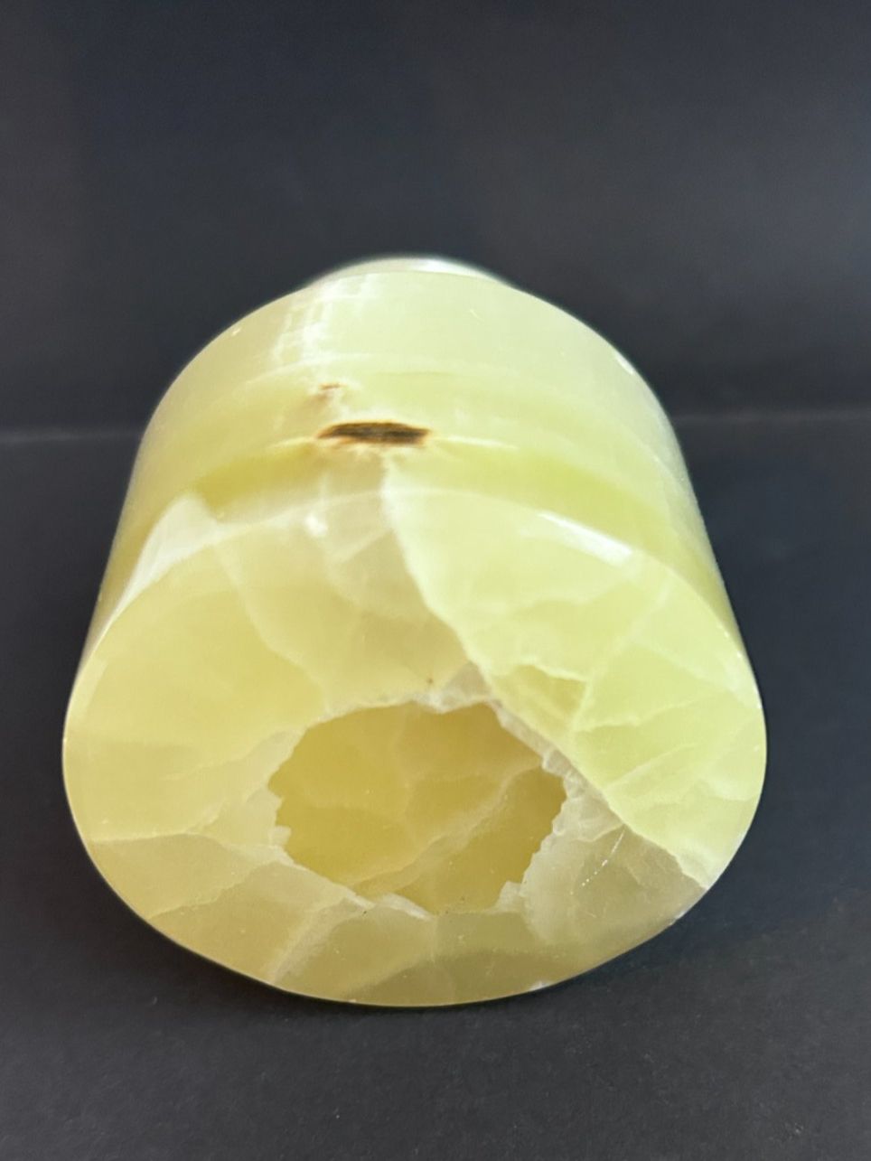 Statuette: Briefbeschwerer aus grünem Onyx – Usato da Zürich venduto da leia12 7
