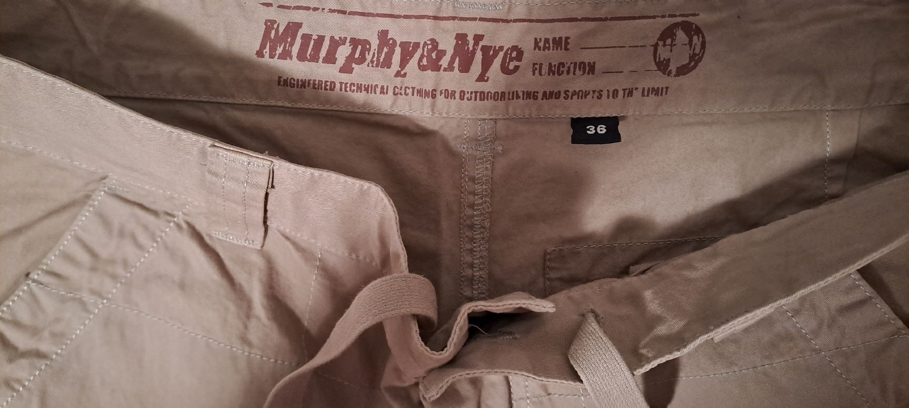 Pantaloni: Murphy&Nye Herren Cargohose Gr. 36 beige – Usato da Männedorf venduto da Nelly-77 3