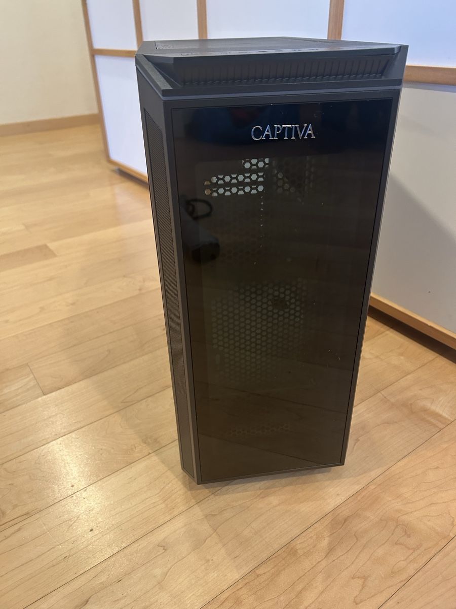 Captiva Gaming PC Case HG101 RGB, Glas & Aluminium-Panel (Neu (gemäss ...