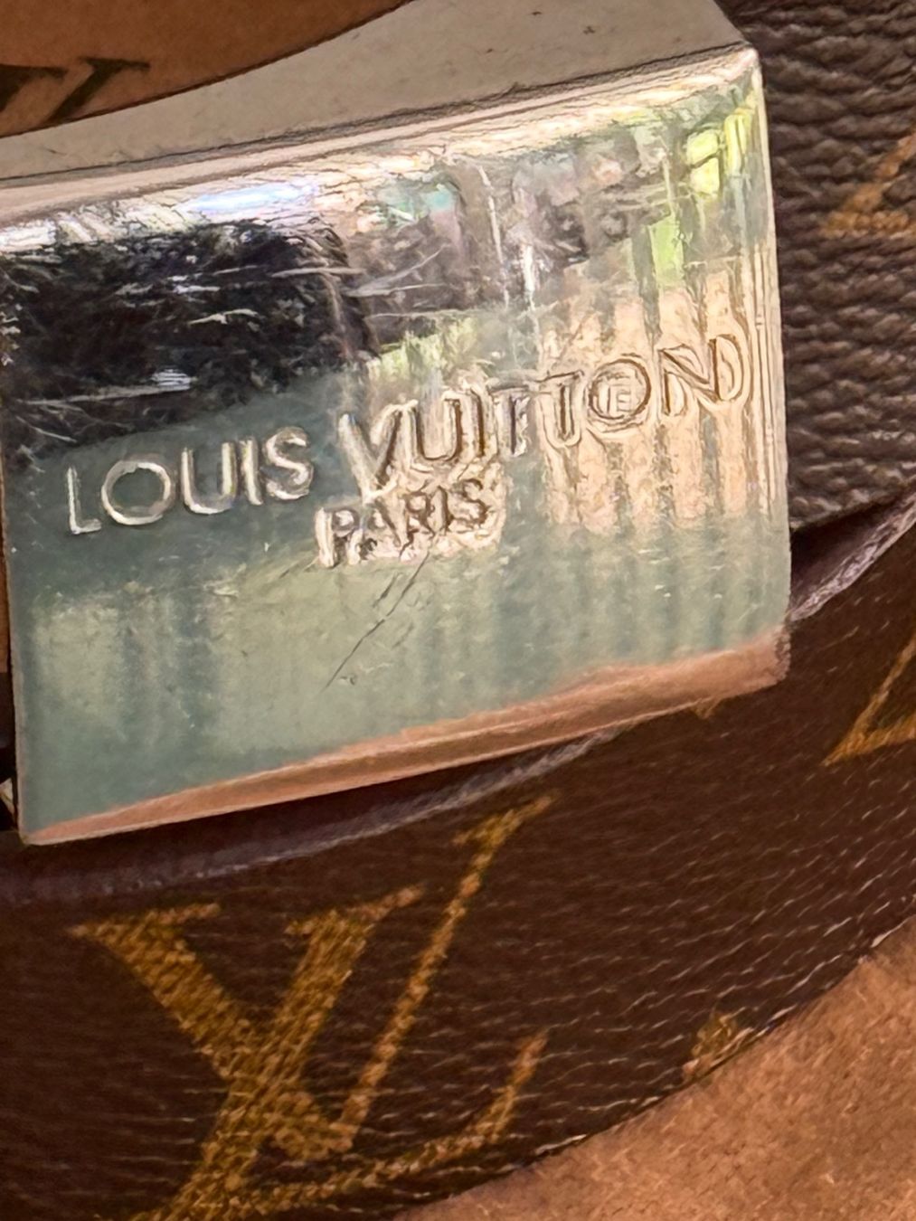 Louis Vuitton Cinture: Louis Vuitton - ceinture Monogram - 80/32 – Usato da La Tour-de-Peilz venduto da nic_wqf2 8