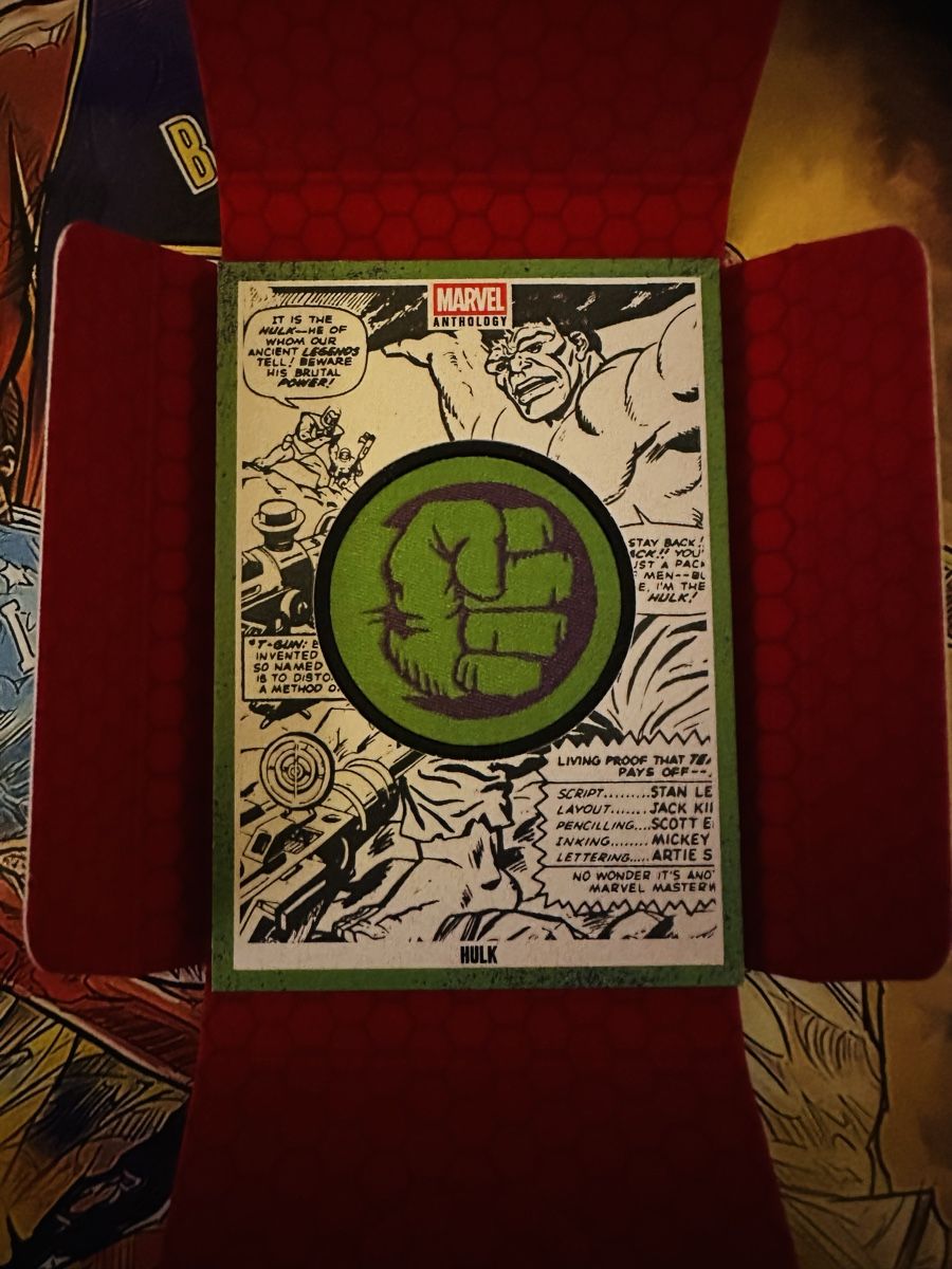 Marvel Carte collezionabili: Marvel Anthology Badge Card Hulk – Nuovo (secondo la descrizione) da Walliswil b.Wangen venduto da Swiss-Trading-Bros 2