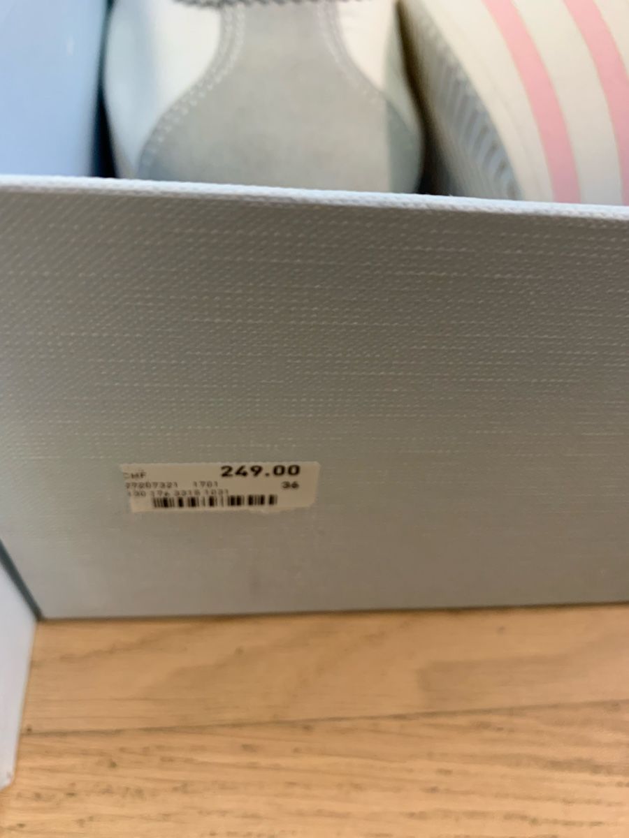 Scarpe da donna: Sneakers white grey size 36/37platform sole new – Nuovo (secondo la descrizione) da Kilchberg ZH venduto da RebeccaPhil 1