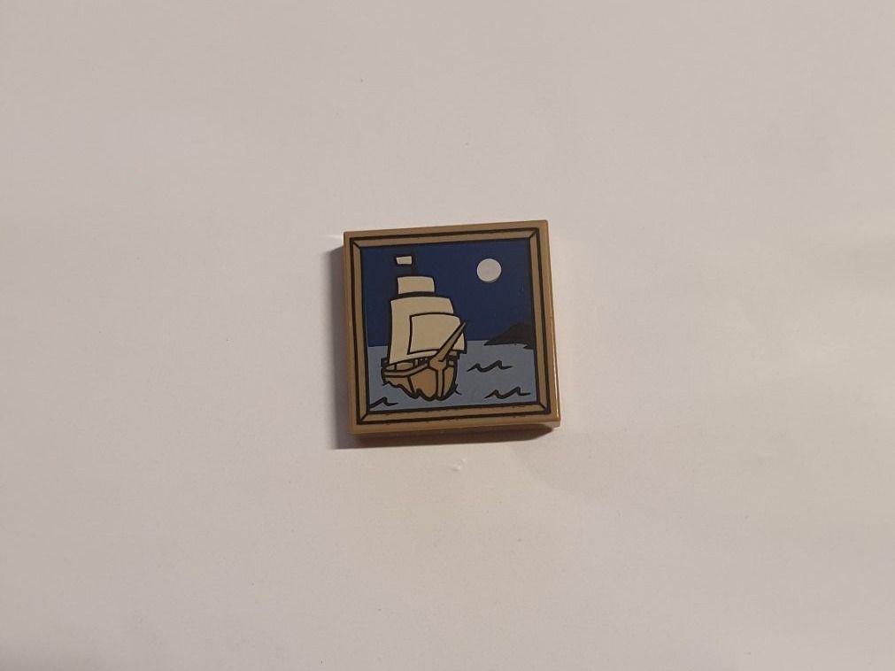 Lego Giocattoli: Lego 3068 2x2 Fliese bedruckt Bild – Nuovo (secondo la descrizione) da Subingen venduto da honigbuur