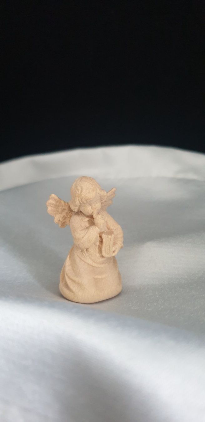 Statuette: Kleine Engel handgeschnitzt – Usato da Reinach BL venduto da Annodomini 4