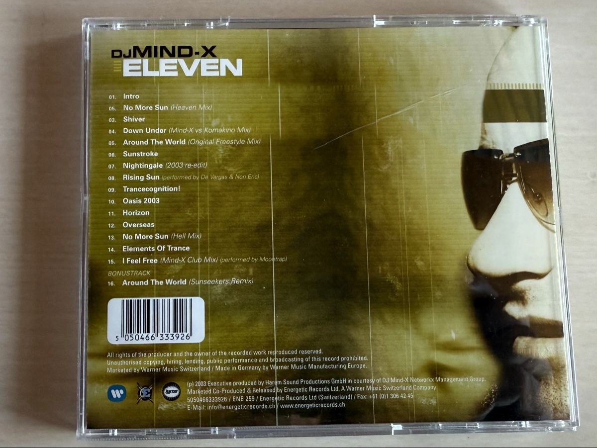 CD: DJ Mind-X - Eleven CD – Usato da Oberried Brienz venduto da Chyara 1