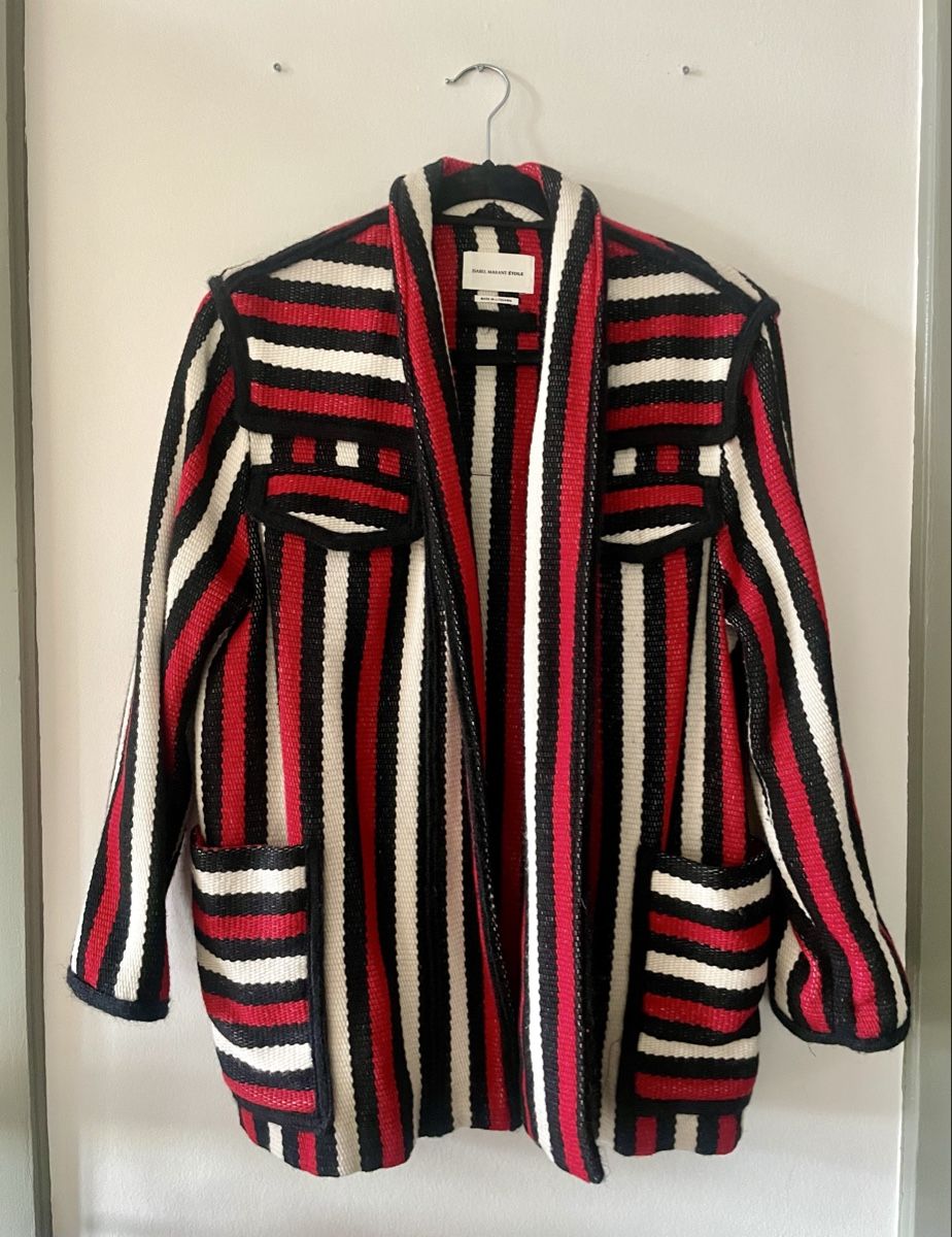 Isabel Marant Giacche: Isabel Marant Etoile Breeda wool blend jacket 34 – Usato da Vevey venduto da sae_x6fg