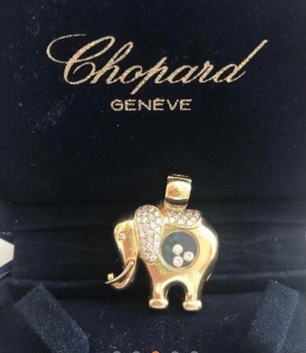 Chopard Ciondoli: Chopard Happy Diamonds Elefant – Usato da Münsingen venduto da Goldvreneli1897 2
