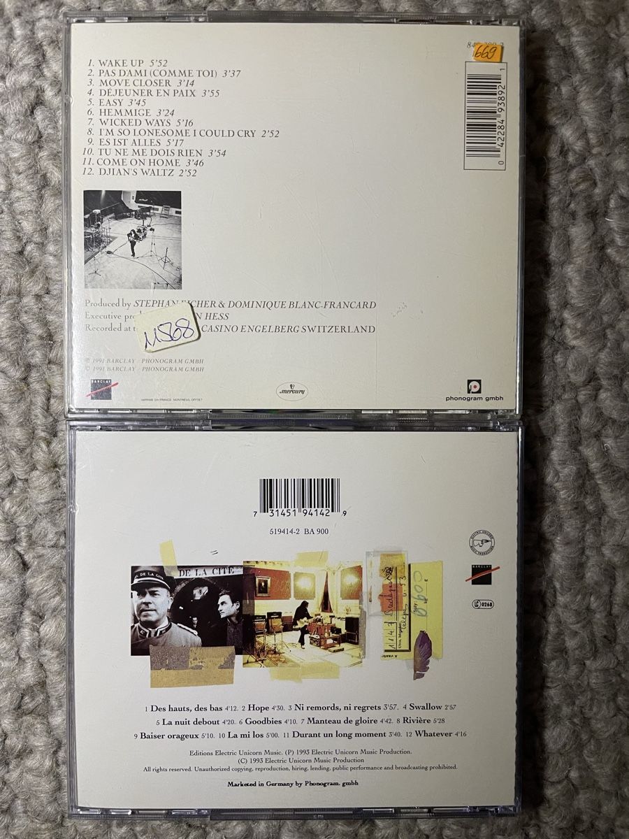 CD: 2x Stephan Eicher – Usato da Reinach AG venduto da trigger7811 1