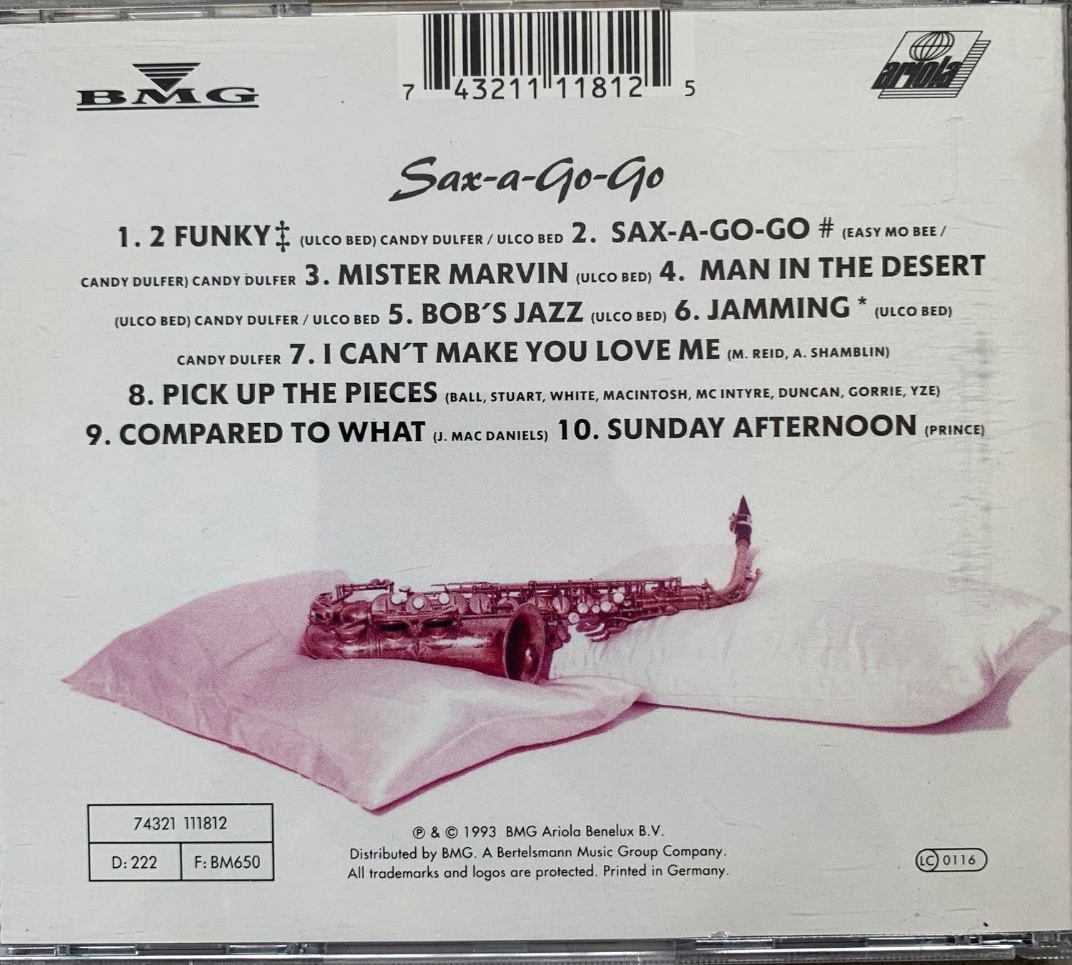 CDs: Candy Dulfer - Sax-A-Go-Go – Gebraucht aus Zürich von recordman01 1