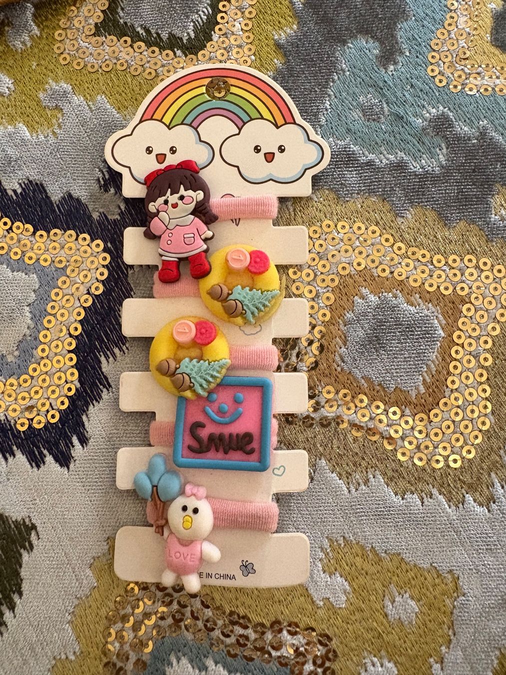 Accessori per capelli: Haargummi Set / Haarschmuck Smile neu – Nuovo e nell'imballaggio originale da Beromünster venduto da msklef 3