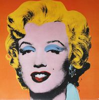 Andy Warhol        "Marilyn orange"          Kunstdruck