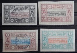 Djibouti Franz. Kolonie Kat. 6-9 */gest. 1894