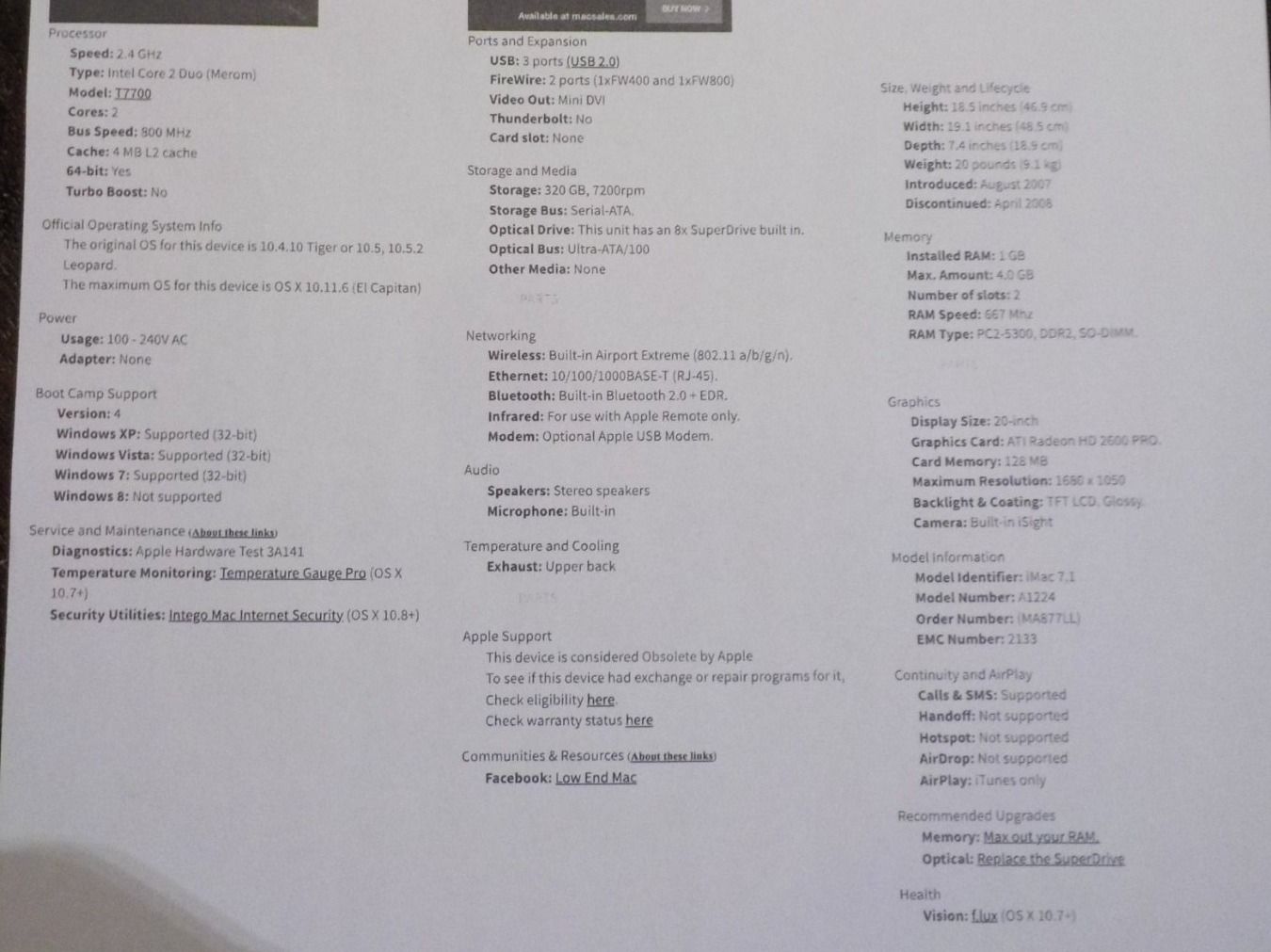 Apple PC: iMac – Usato da Basel venduto da Trullo1 6
