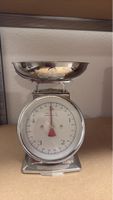 Vintage Küchenwaage, Chrom, bis 5 kg - Top Zustand!