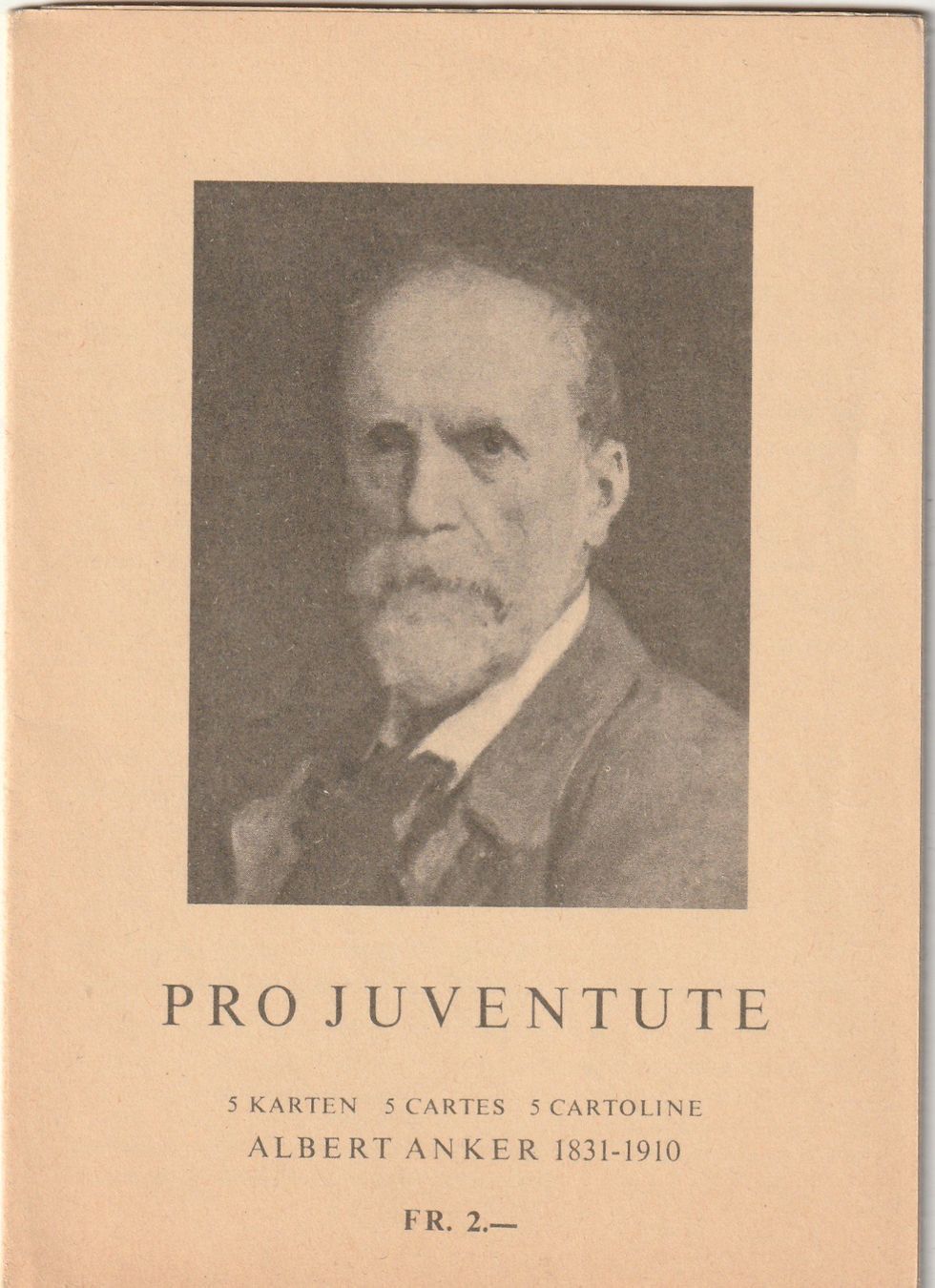Cartoline postali: 5 Ak Pro Juventute Albert Anker – Usato da Rorschacherberg venduto da fratovi2