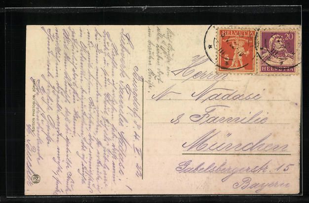 Cartoline postali: Burgdorf, Über den Häusern thronendes  – Usato da Berlin venduto da bartko-reher 1