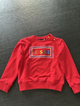 Versace Baby Pullover, rot, Grösse 98, Top Zustand!
