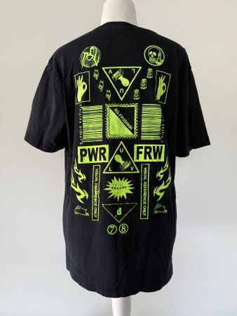 Herren Diesel T-Shirt mit Print schwarz Grösse M