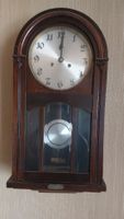 Antike Wanduhr Holzgehäuse  guter Zustand