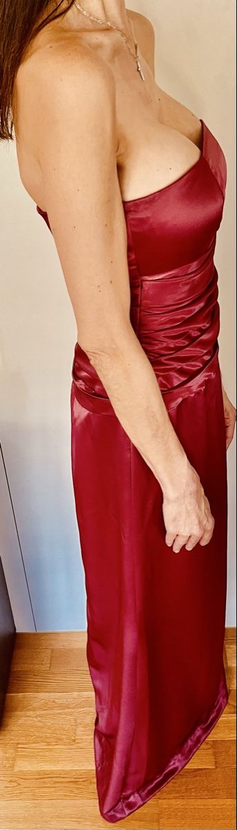 Vestiti: Elegantes Abendkleid, Gr. 36, trägerlos – Usato da Gränichen venduto da RetoLexi 3