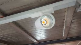 Licht, Raumbeleuchtung, LED Spot, Schienenstrahler