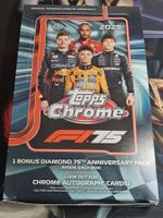 Topps Chrome Formula 1 bulk bulk bulk box is open