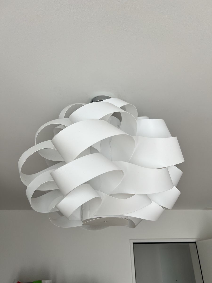 Lampadari & plafoniere: Deckenlampe weiss modern Durchmesser ca. 40 cm neuwertig – Usato da Islikon venduto da bia_7l8s