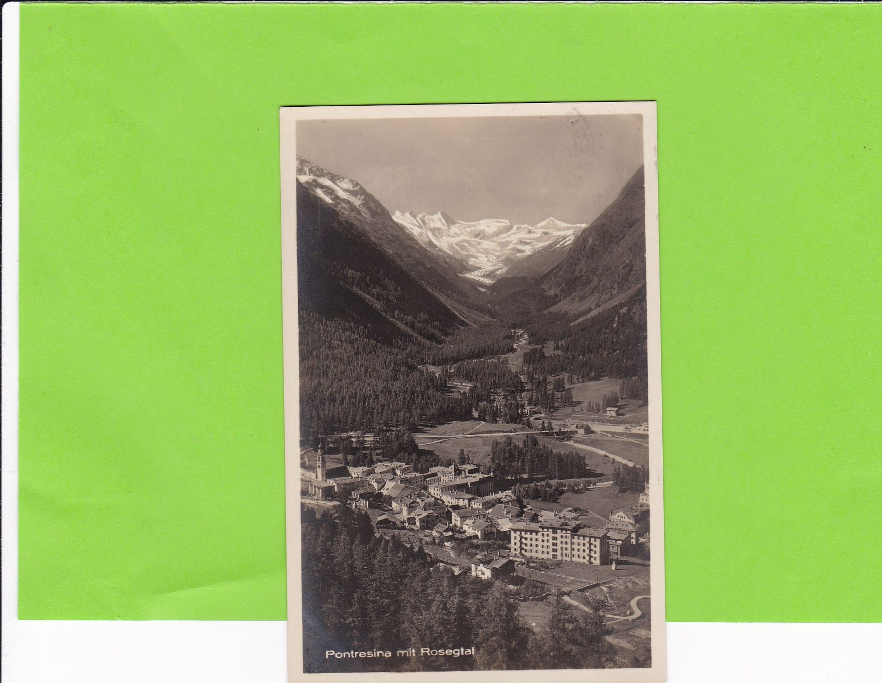 Cartoline postali: Pontresina – Usato da St. Peterzell venduto da neckertal