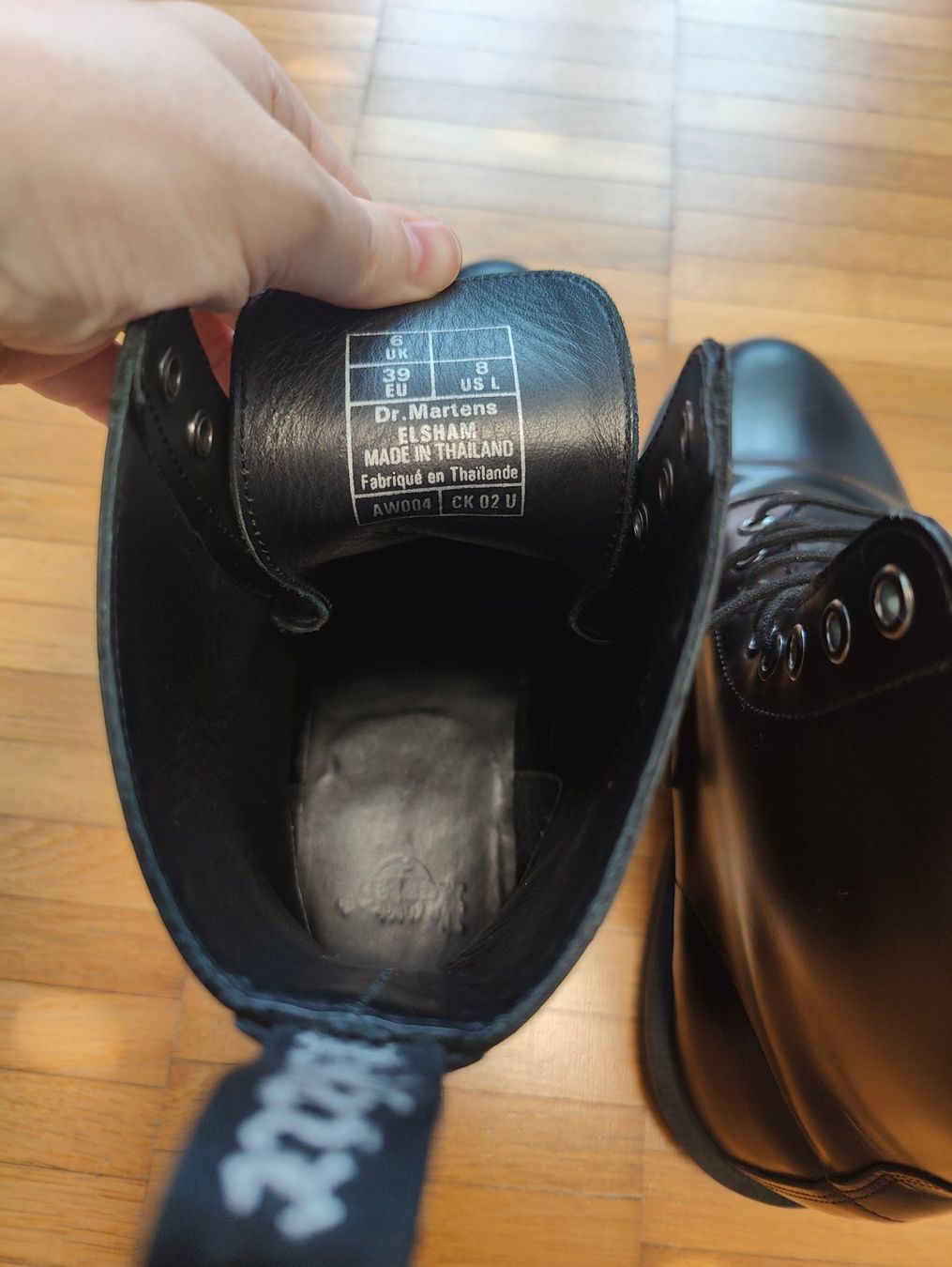 Dr. Martens Scarpe da donna: Dr. Martens ELSHAM LEDER STIEFELETTEN Gr. 39 – Usato da Jona venduto da Curtis90 4