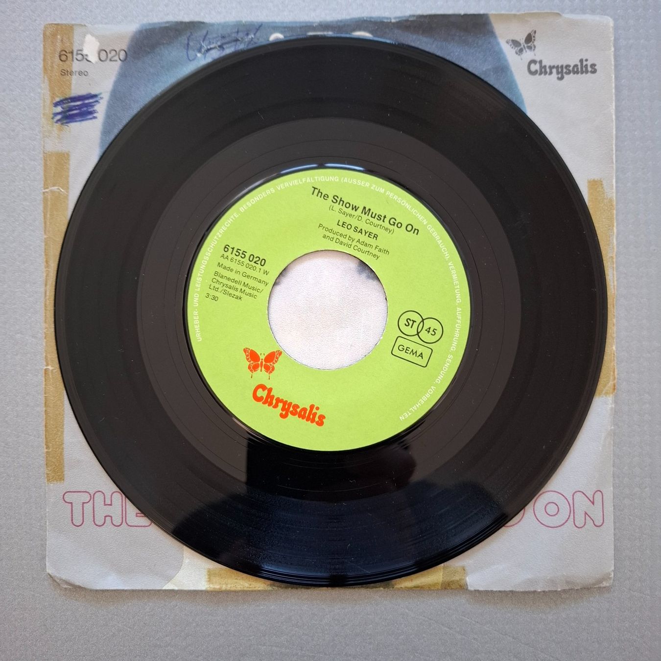 Dischi in vinile: Leo Sayer - The Show Must Go On – Usato da Arbon venduto da pendulum 1