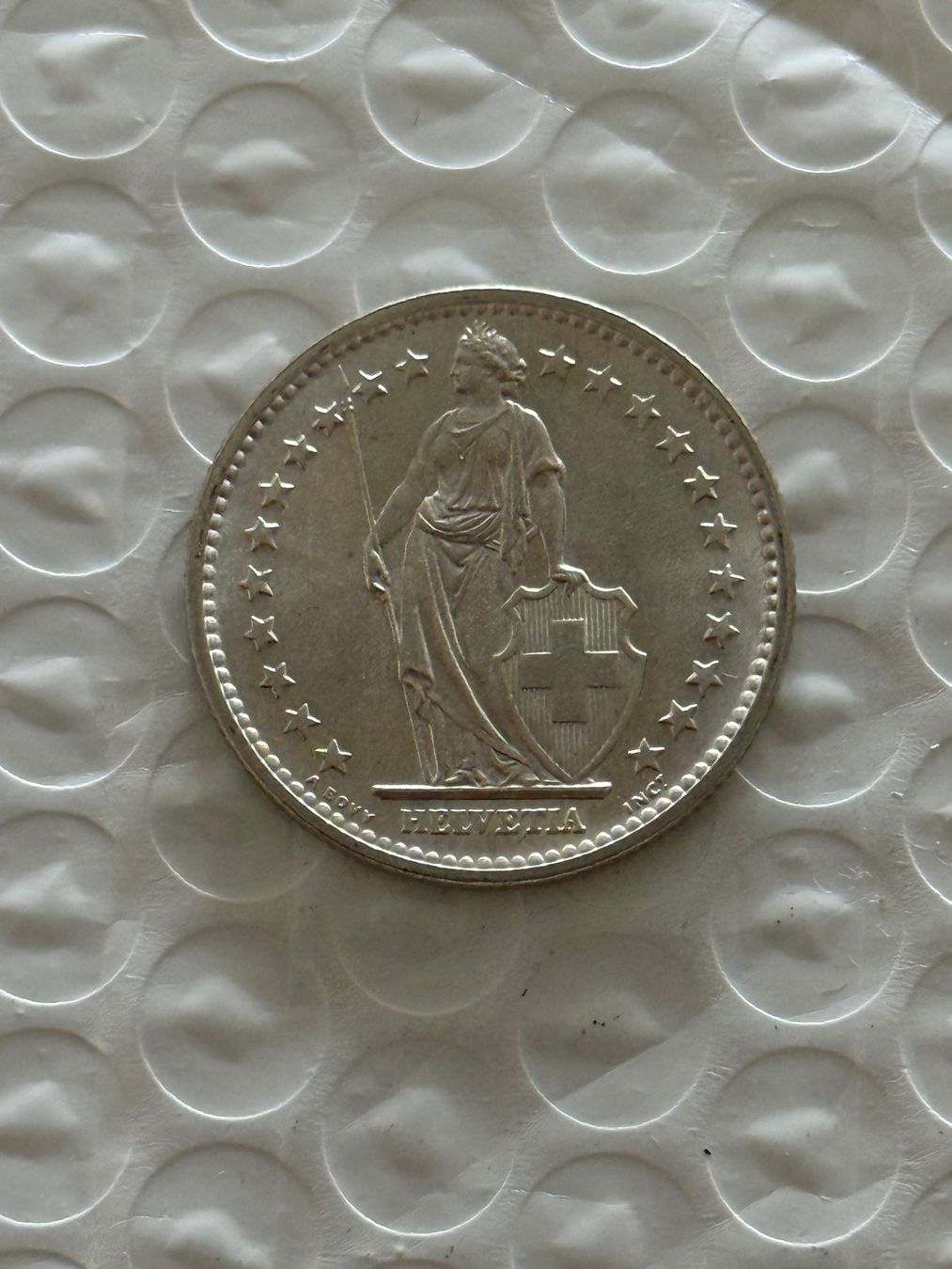 Tutti le monete: 2 Franken 1967  Unz / Stgl – Nuovo (secondo la descrizione) da Wallisellen venduto da SWISS_SILVER1