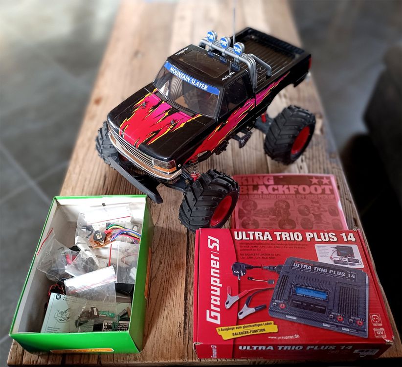 Vintage Tamiya King Blackfoot Graupner Ultra Trio Plus Kaufen Auf Ricardo