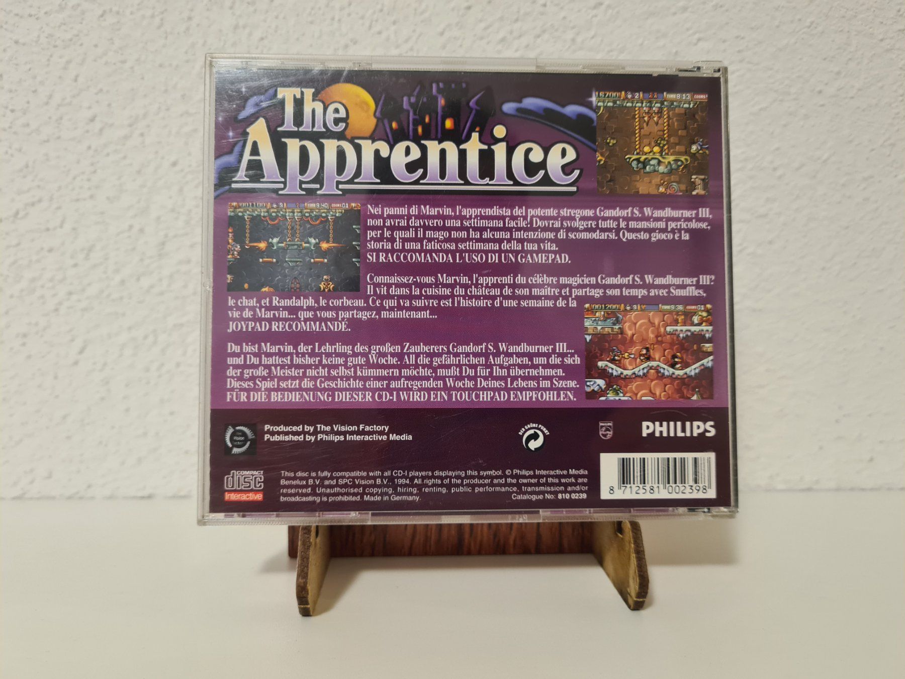 Giochi: The Apprentice - CIB / PHILIPS CD-i – Usato da Dübendorf venduto da digital_bath 1