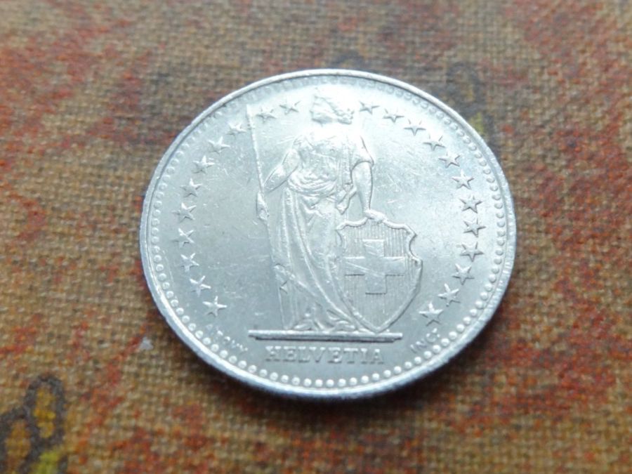 Alle Münzen: 1/2 Fr. 2002 – Gebraucht aus Romanel-sur-Lausanne von Swift13 1