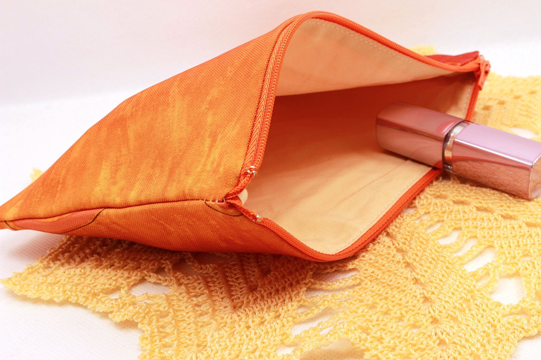 Kosmetikkoffer: AKTION / Kosmetiktasche, Täschli, Pochette Sonja / Handmade – Neu und originalverpackt aus Zollikofen von Blackie 4