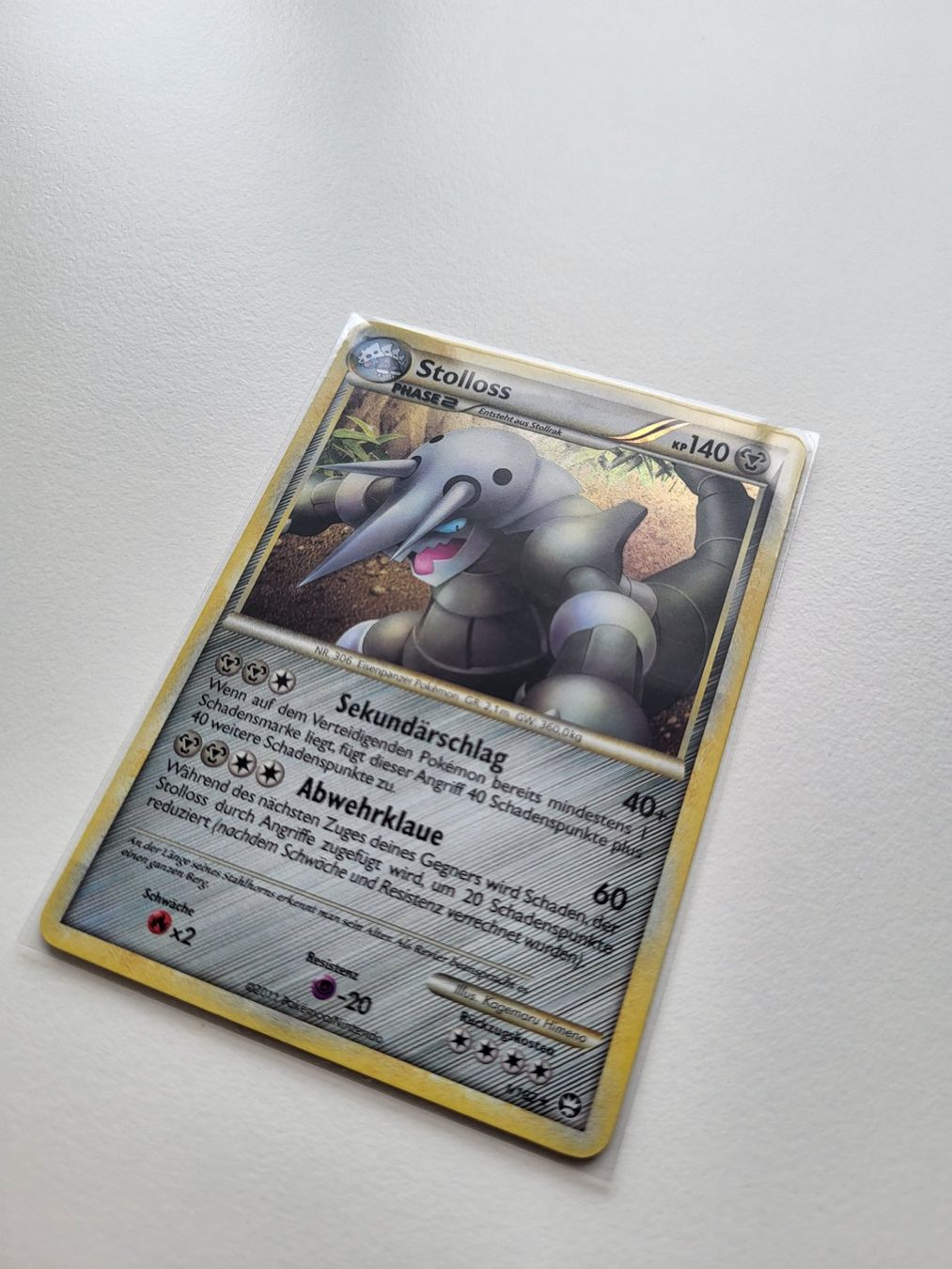 Pokémon Carte collezionabili: Stolloss / Aggron (Triumphant 1/102) – Usato da Erlenbach ZH venduto da ram_mjn5 1
