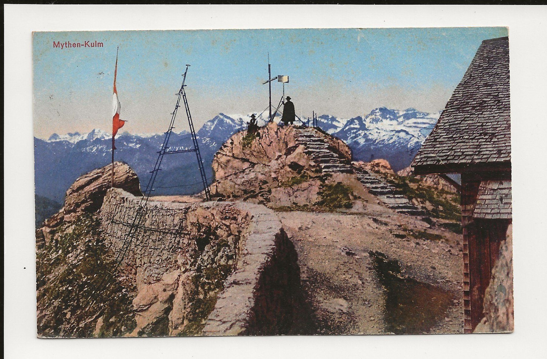 Cartoline postali: AK 1923 Mythen-Kulm – Usato da Greifensee venduto da 315WDO