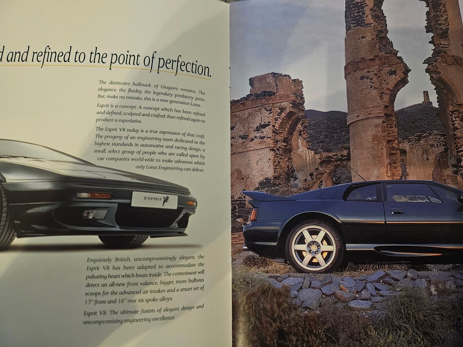 Lotus Documenti: Lotus Esprit V8  V8-GT Prospekt xa – Usato da Flawil venduto da sr1_f6st 2