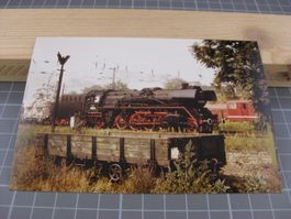 Echtfoto deutsche Reichsbahn Dampflok