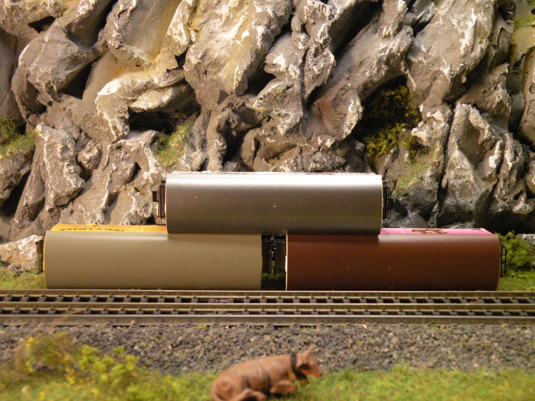 Arnold Modellini di ferrovie: 3 Güterwagen Set 309 – Usato da Steffisburg venduto da loki36 1