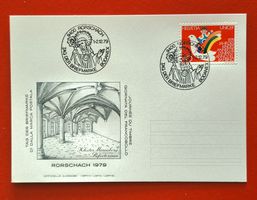 TAG DER BRIEFMARKE RORSCHACH OFFIZIELLE KARTE VSPHV 1979