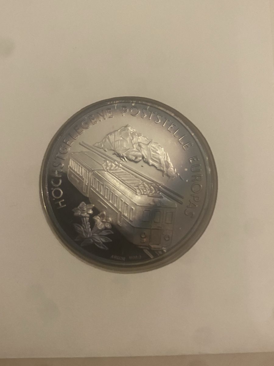 Medaglie: Numisbrief Jungfraujoch Silber – Nuovo (secondo la descrizione) da Muralto venduto da Alex1912 2