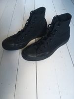 converse voll-schwarz, 37.5