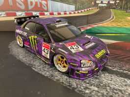 Tamiya Subaru Impreza WRC 2004 Ken Block Style