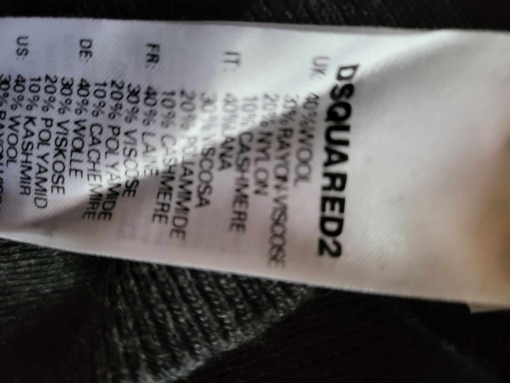 Dsquared2 Maglioni & Felpe: Pull Dsquared2 Gris, Taille garçon 10 ansLaine/Cachemire – Usato da Niedergösgen venduto da Eva2410 5